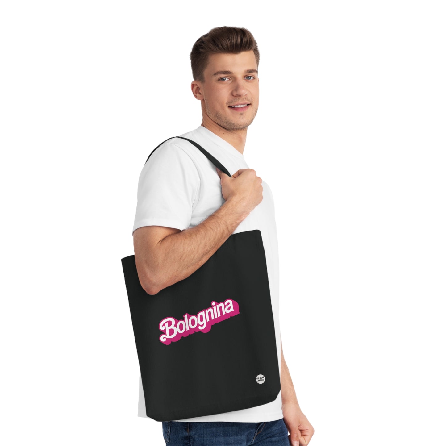 Tote Bag Bolognina – Borsa Shopper Divertente e Originale, Perfetta per la Spesa, la Spiaggia o come Idea Regalo