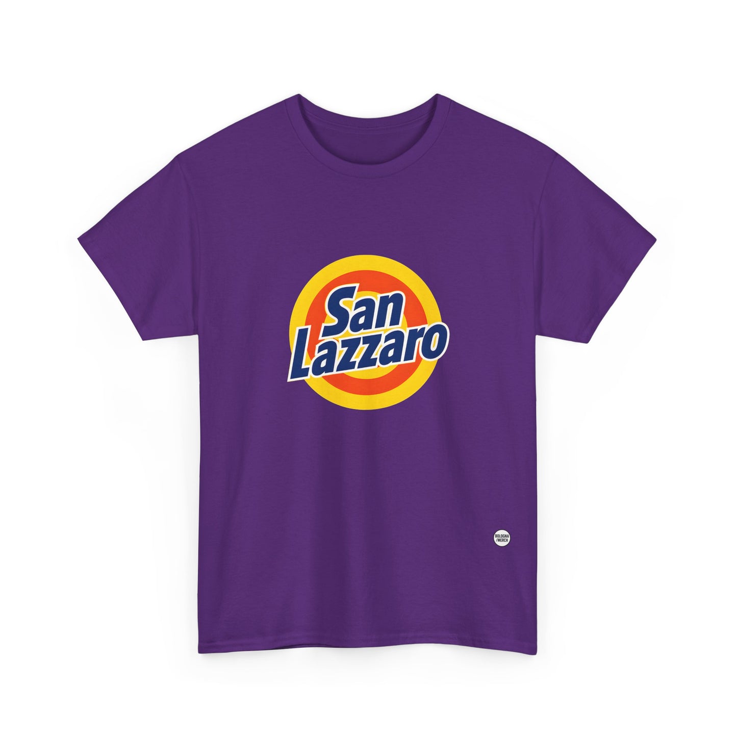 San Lazzaro Maglietta Unisex in Cotone Pesante - Abbigliamento Casual e Spiritoso