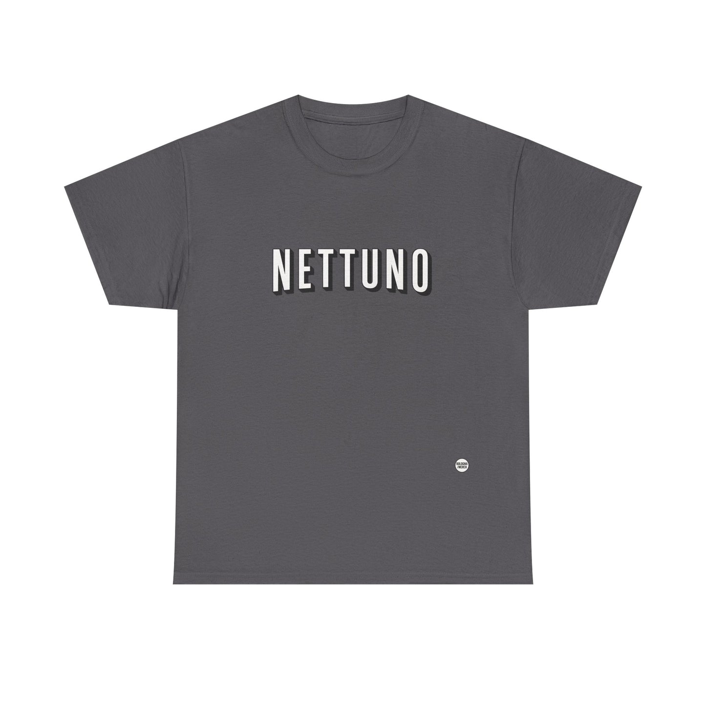 Nettuno – Al Zigant – Bologna – Maglietta Unisex in Cotone Pesante – Comfort Casual per Tutti i Giorni