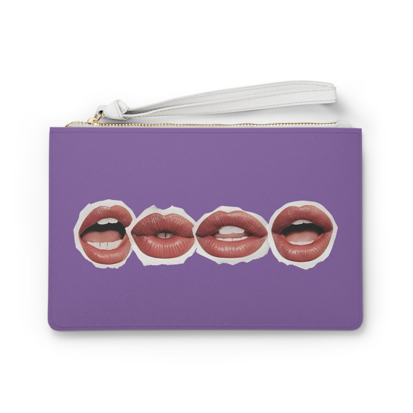 Pochette con Stampa bocca
