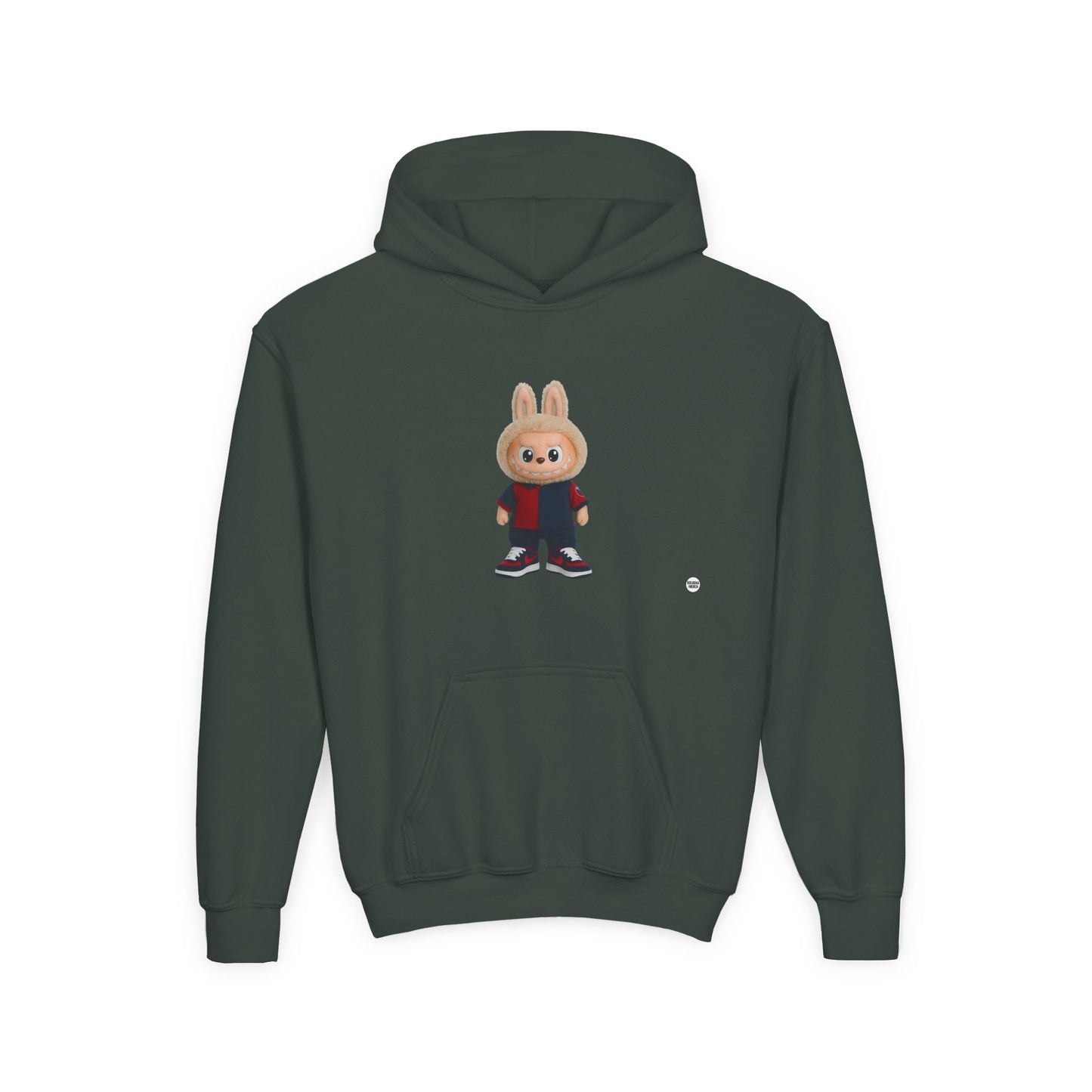 Back to School Cute Bunny Hoodie for Kids, Youth Sweatshirt, Cozy Rabbit Design for Fall, Birthday Gift, Casual Wear