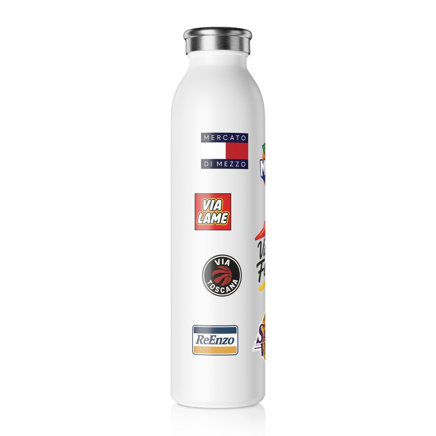 All or Nothing Slim Water Bottle, Stylish Hydration, Eco-Friendly Gift, Perfect for Fitness