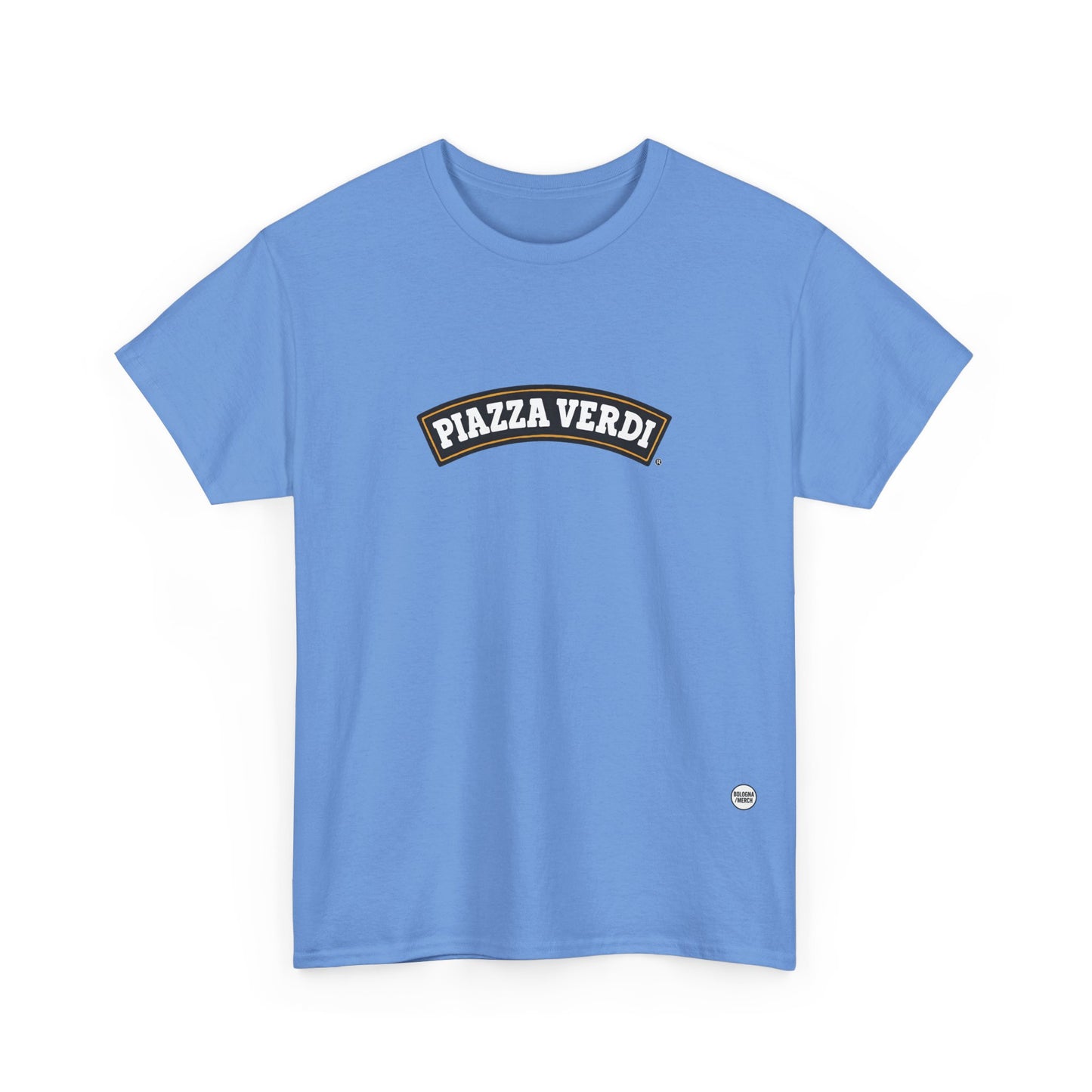 Piazza Verdi Unisex Heavy Cotton Tee - Casual Comfort for Everyday Wear