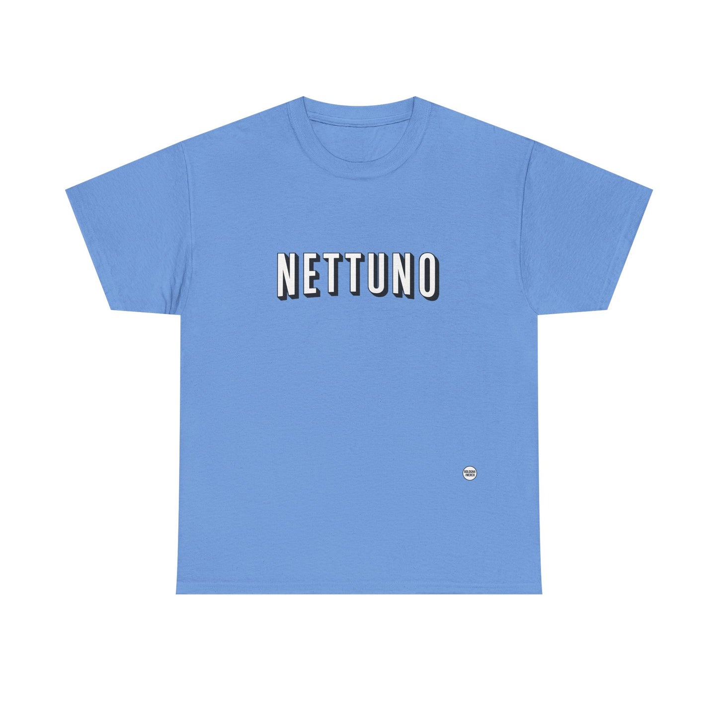 Nettuno – Al Zigant – Bologna – Maglietta Unisex in Cotone Pesante – Comfort Casual per Tutti i Giorni