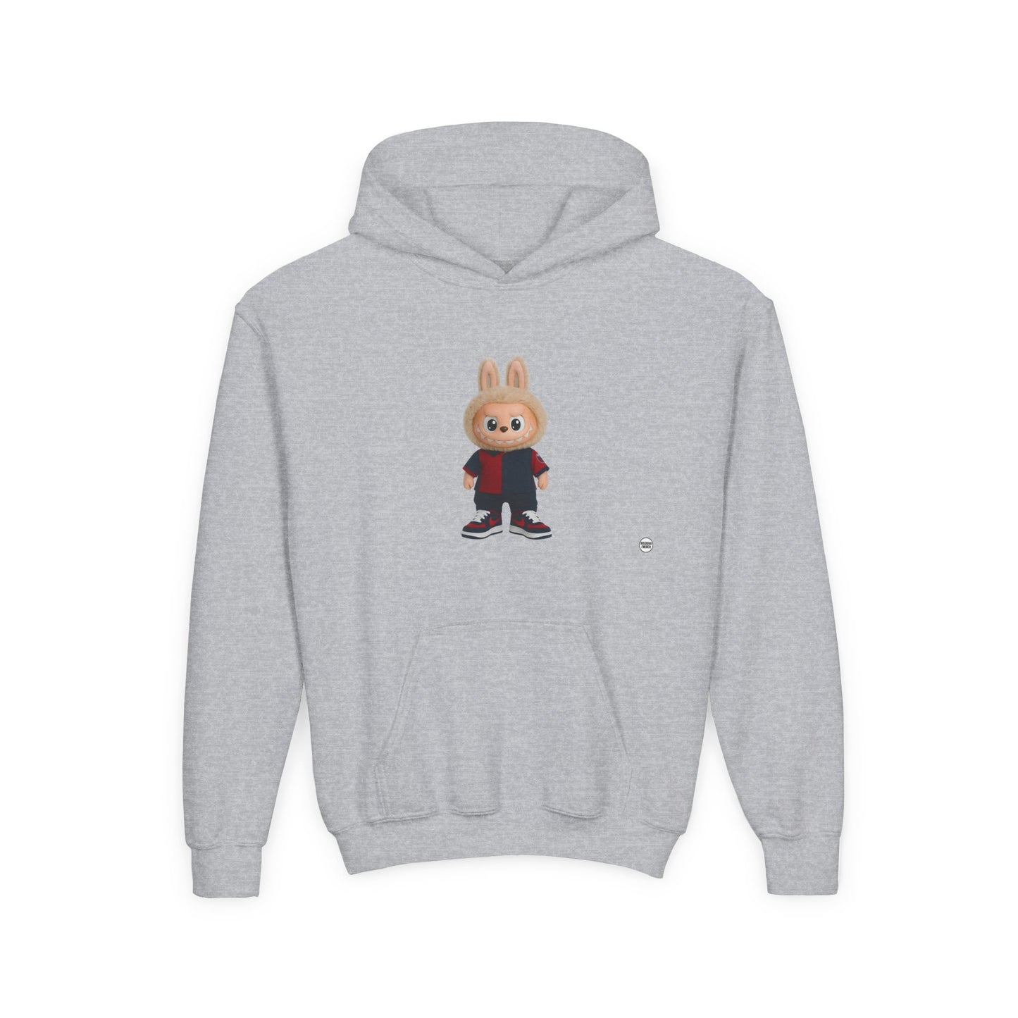 Back to School Cute Bunny Hoodie for Kids, Youth Sweatshirt, Cozy Rabbit Design for Fall, Birthday Gift, Casual Wear