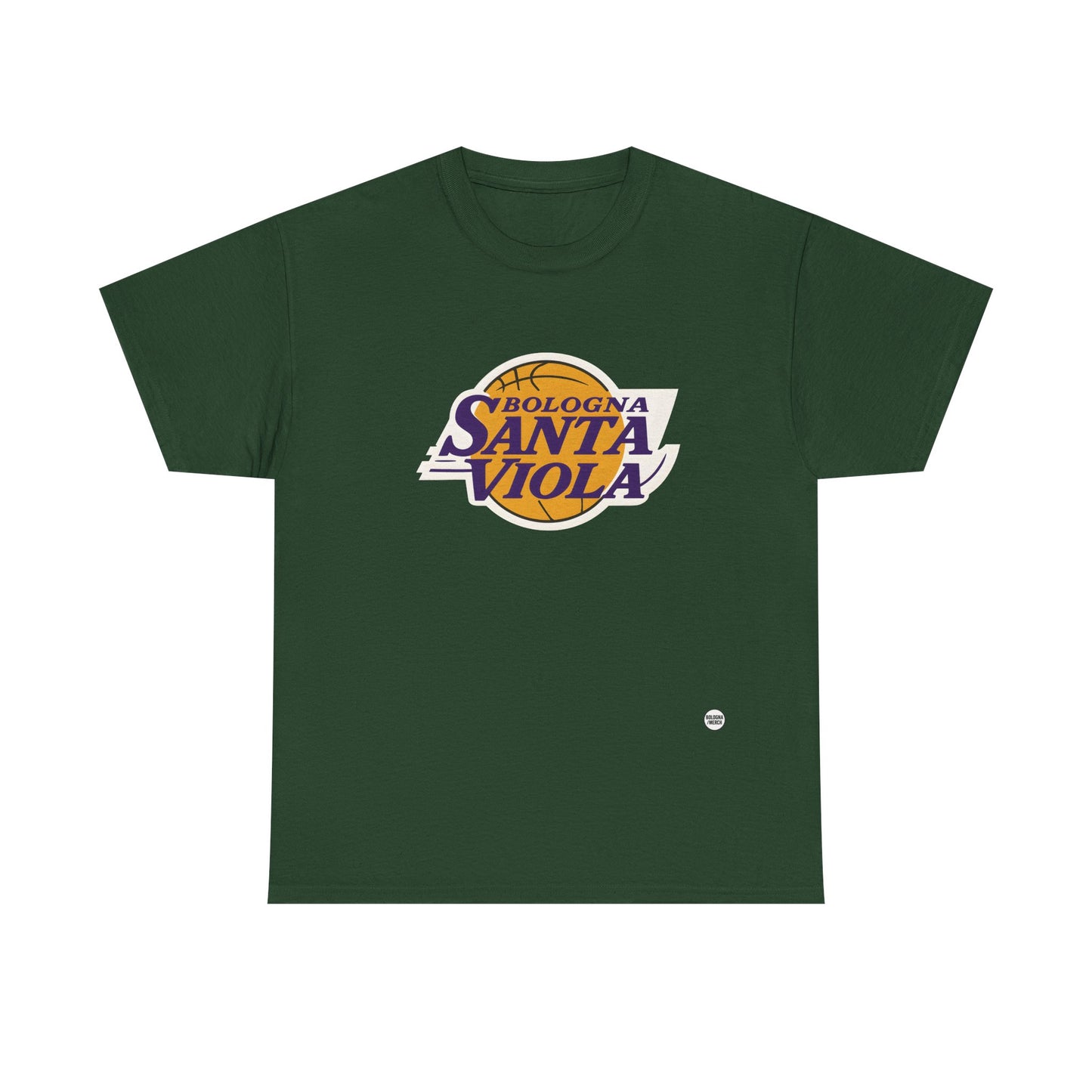 T-shirt Unisex Cotone Pesante "Santa Viola" Bologna – Maglietta Casual Comoda per Tutti i Giorni