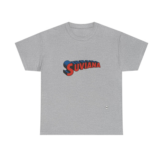 Suviana Unisex Heavy Cotton Tee - Casual Comfort for Everyday Wear