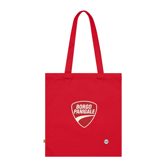 Organic Cotton Tote Bag - Borgo Panigale - Eco-Friendly Shopping Bag