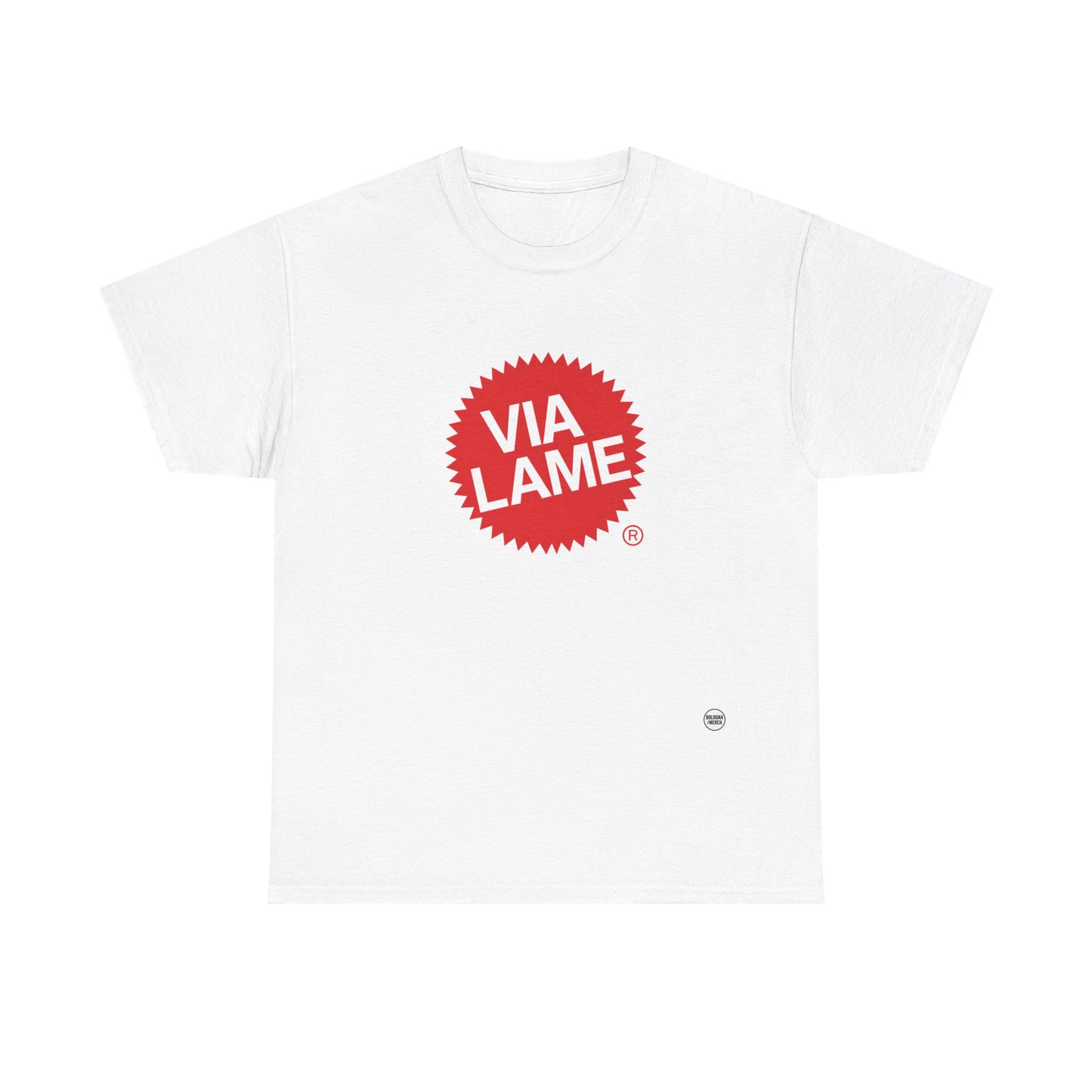 Via Lame - Bologna - Unisex Heavy Cotton Tee - Casual Comfort for Everyday Wear
