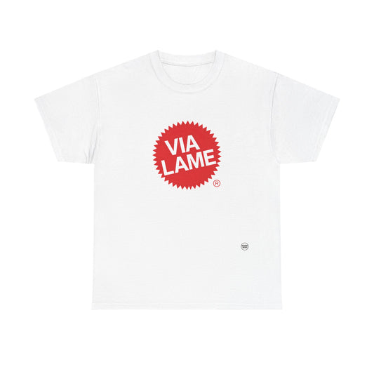 Via Lame - Bologna - Unisex Heavy Cotton Tee - Casual Comfort for Everyday Wear