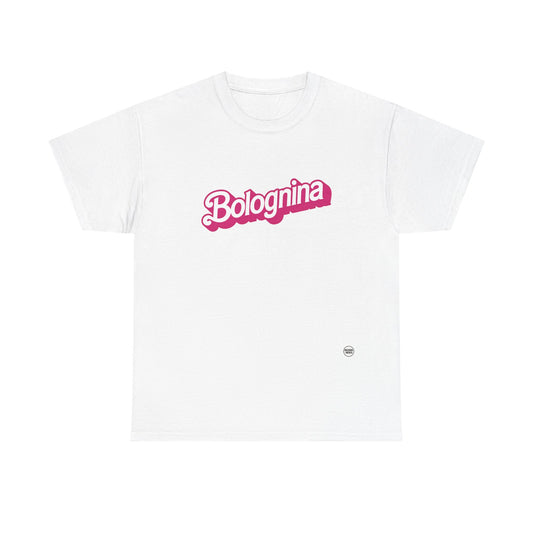 T-Shirt Unisex in Cotone Pesante con Design La Bolognina – Stile Urban, Vestibilità Classica, Idea Regalo Originale
