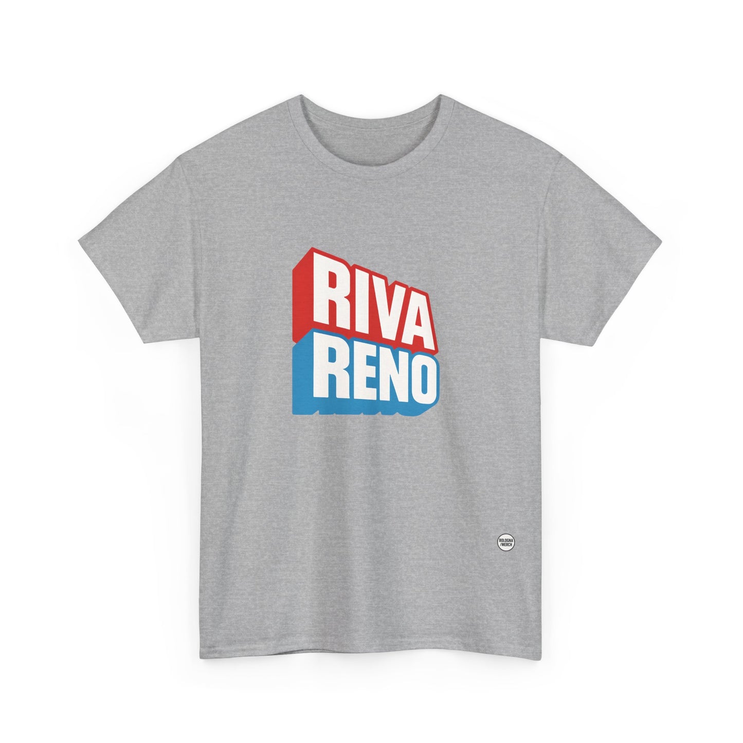 Riva Reno Unisex Heavy Cotton Tee - Casual Comfort for Everyday Wear