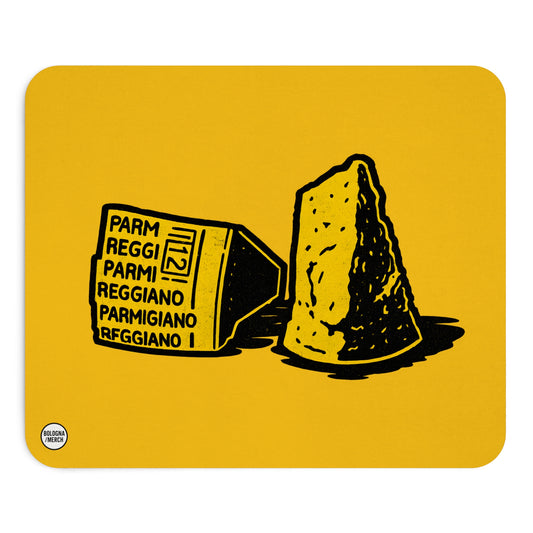 🧀 Mouse Pad “Parmigiano Reggiano” – Stile emiliano sulla tua scrivania
