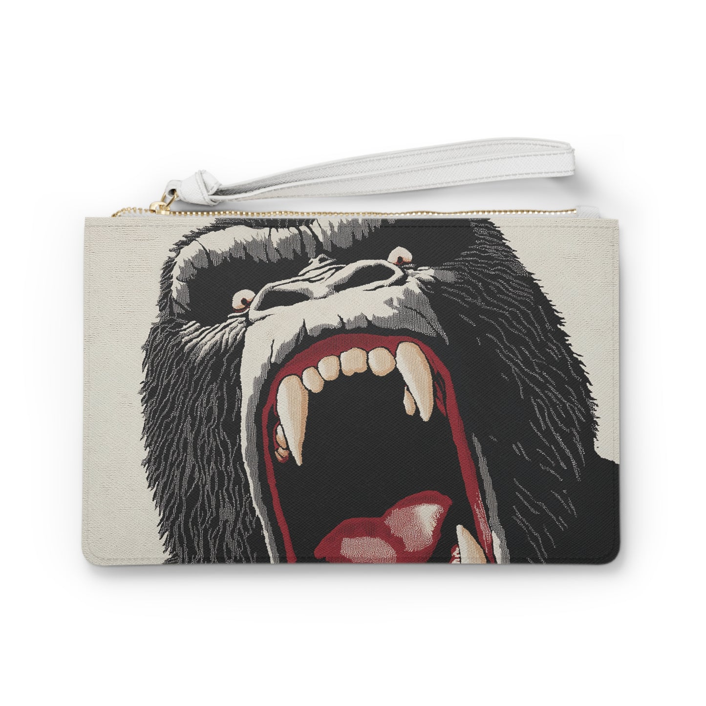 Pochette con Stampa Gorilla – Design Unico e Moderno