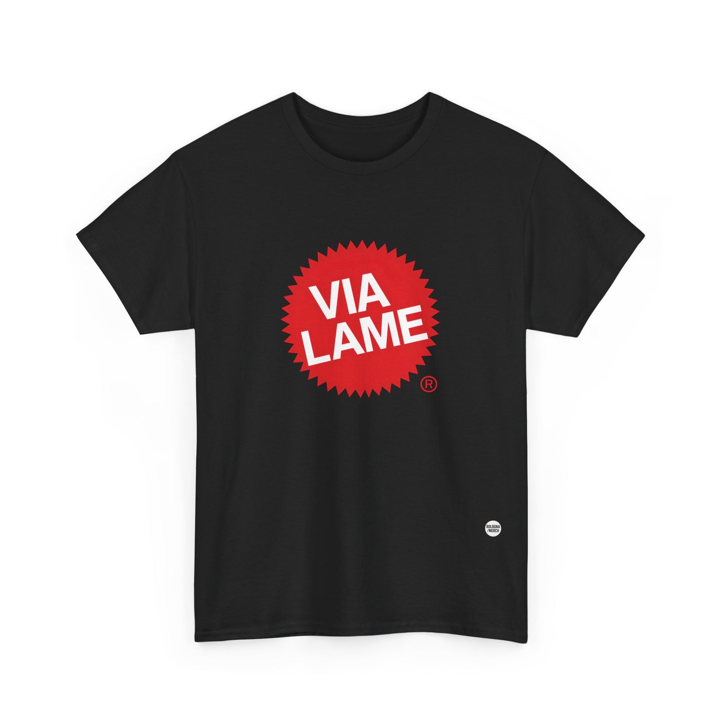 Via Lame - Bologna - Unisex Heavy Cotton Tee - Casual Comfort for Everyday Wear