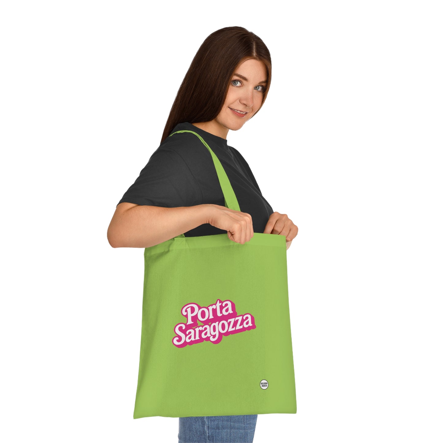Porta Saragozza Cotton Tote Bag - Eco-Friendly Shopping Bag for Every Occasion