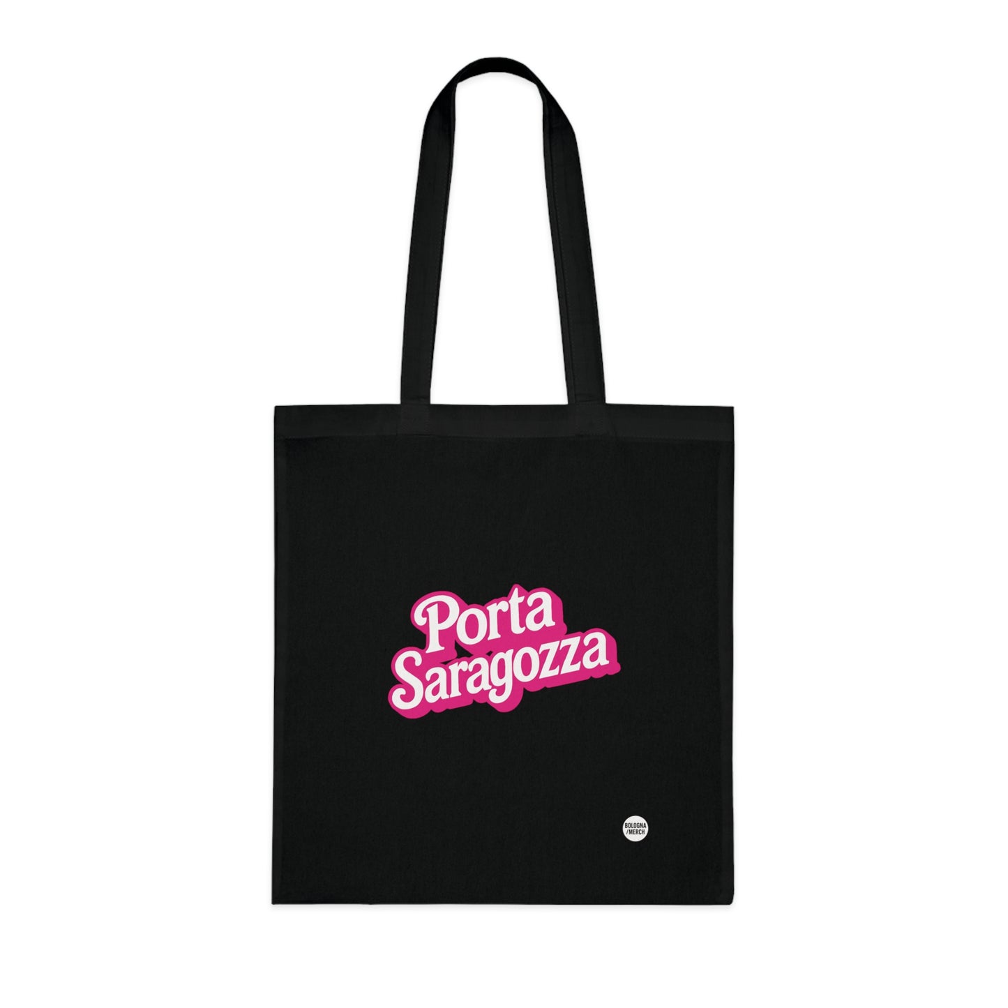 Porta Saragozza Cotton Tote Bag - Eco-Friendly Shopping Bag for Every Occasion