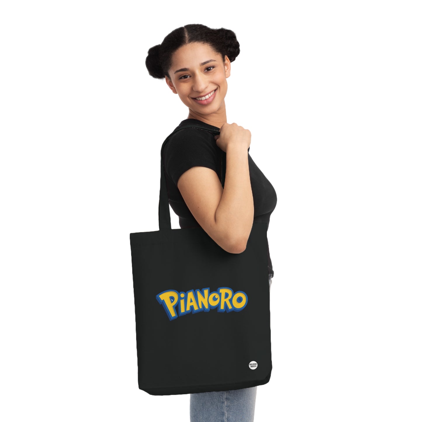 Tote Bag Pianoro – Borsa Shopper Divertente e Originale, Perfetta per la Spesa, la Spiaggia o come Idea Regalo