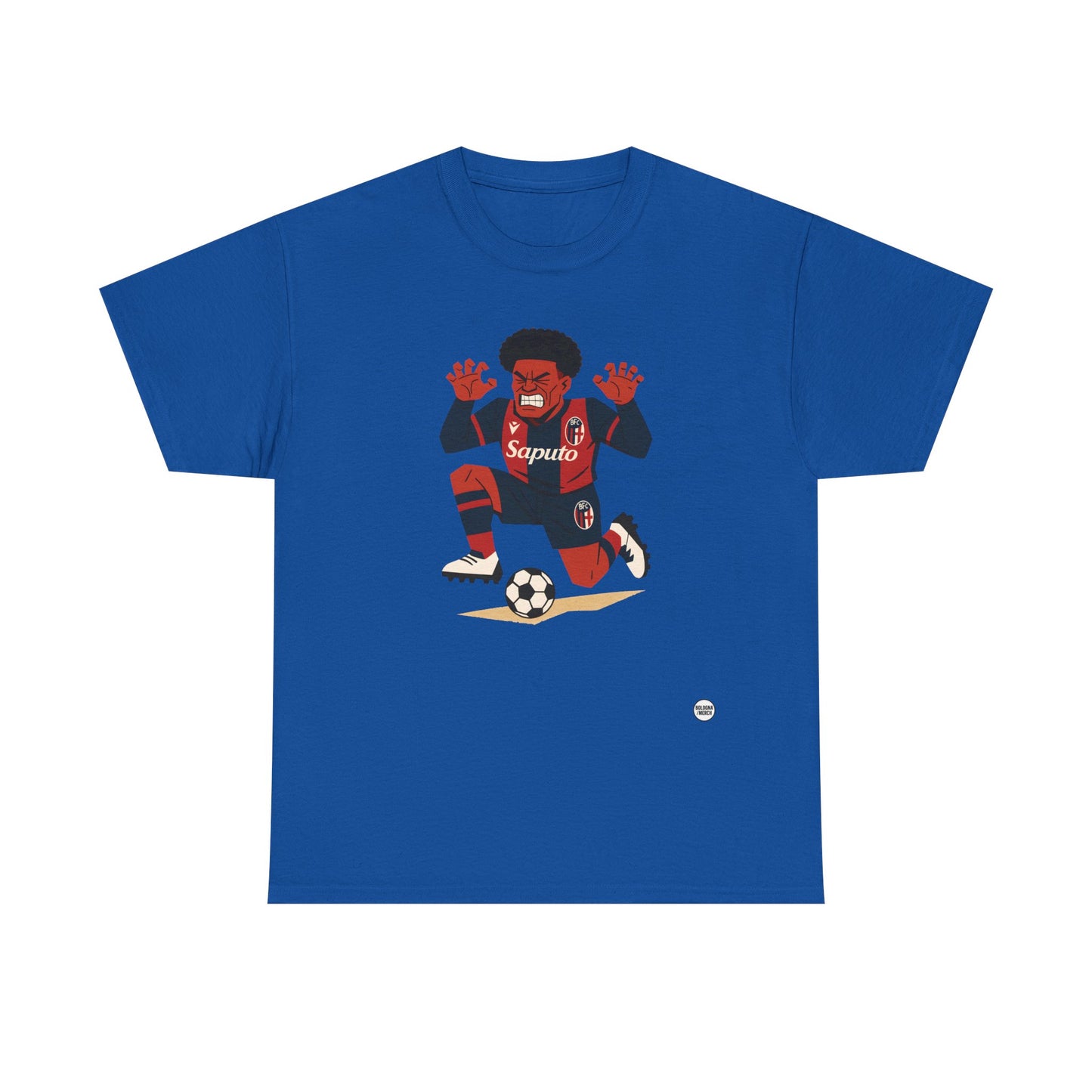 Dan Ndoye - Bologna - Unisex Heavy Cotton Tee - Swiss professional footballer