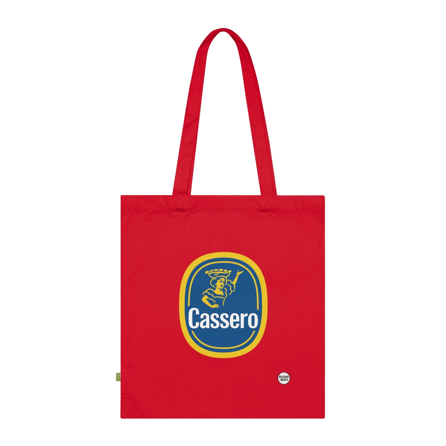 Shopper in Cotone Biologico con Manici – Borsa Ecologica Riutilizzabile per la Spesa – Cassero Bologna