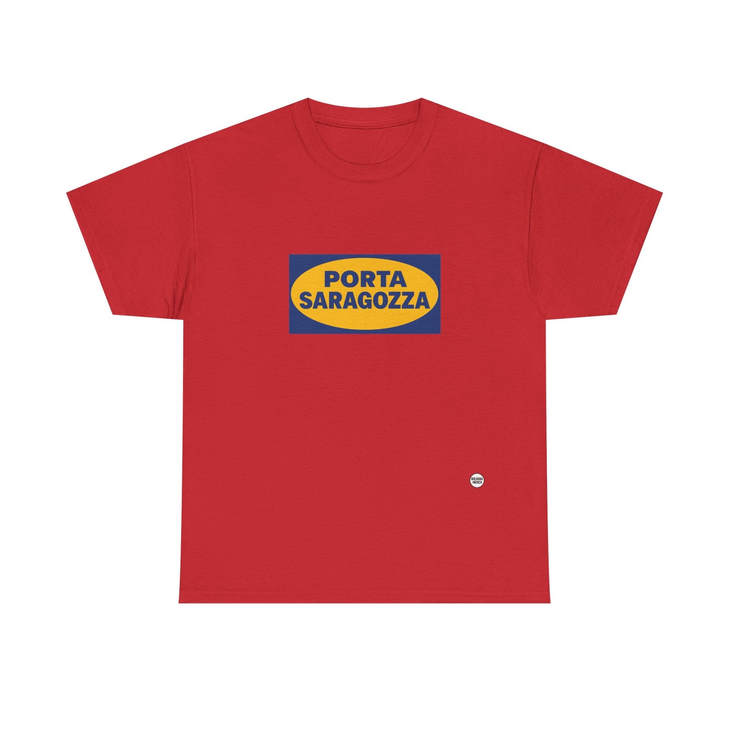 Porta Saragozza Unisex Heavy Cotton Tee - Casual Comfort for Everyday Wear