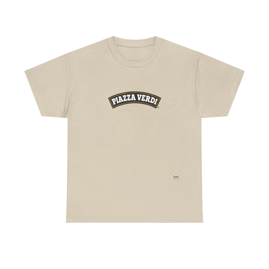 Piazza Verdi Unisex Heavy Cotton Tee - Casual Comfort for Everyday Wear