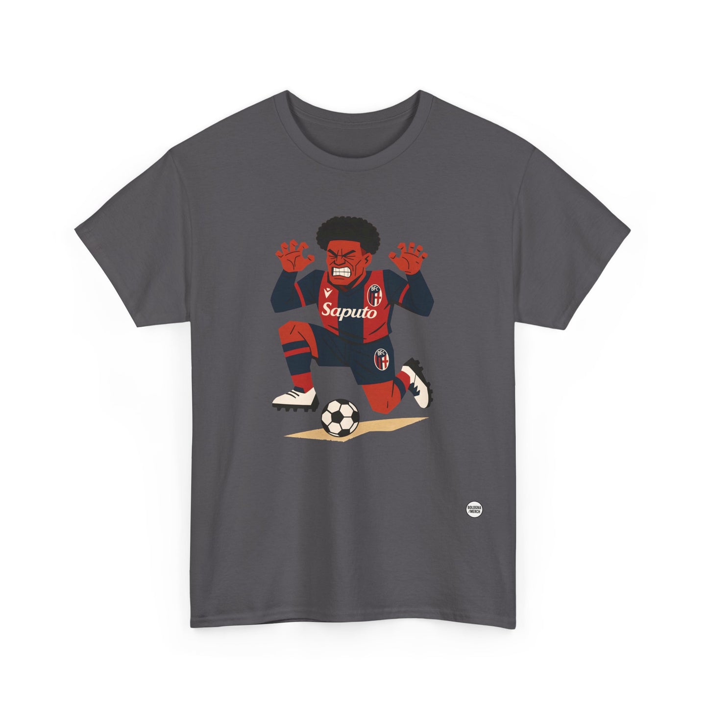 Dan Ndoye - Bologna - Unisex Heavy Cotton Tee - Swiss professional footballer