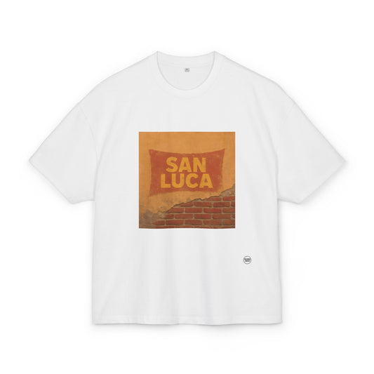 Maglietta Boxy “San Luca” – Unisex, Ultra Heavy Cotton