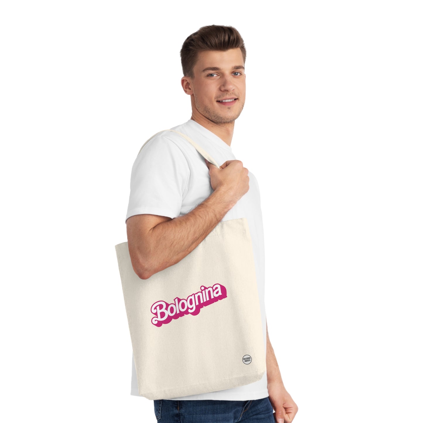 Tote Bag Bolognina – Borsa Shopper Divertente e Originale, Perfetta per la Spesa, la Spiaggia o come Idea Regalo
