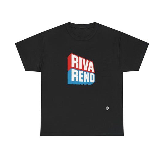 Riva Reno Unisex Heavy Cotton Tee - Casual Comfort for Everyday Wear