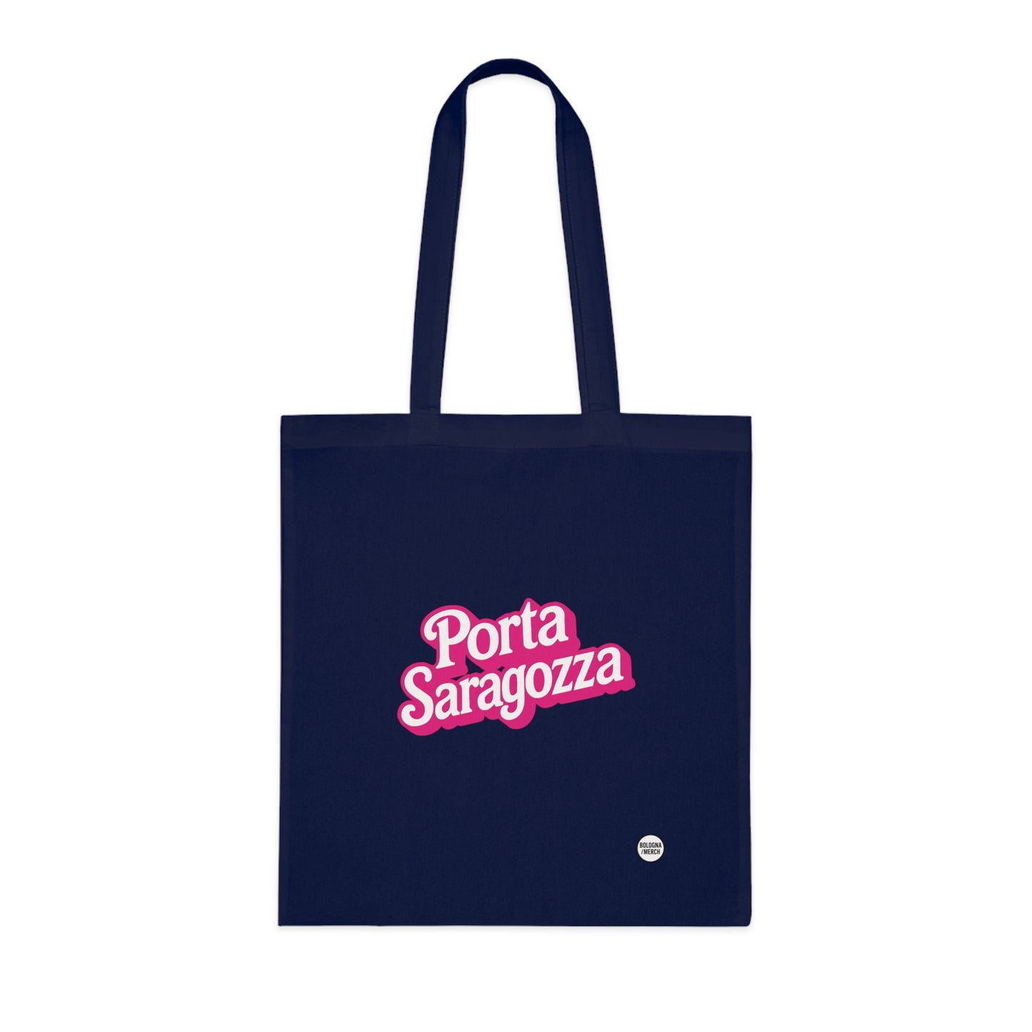 Porta Saragozza Cotton Tote Bag - Eco-Friendly Shopping Bag for Every Occasion