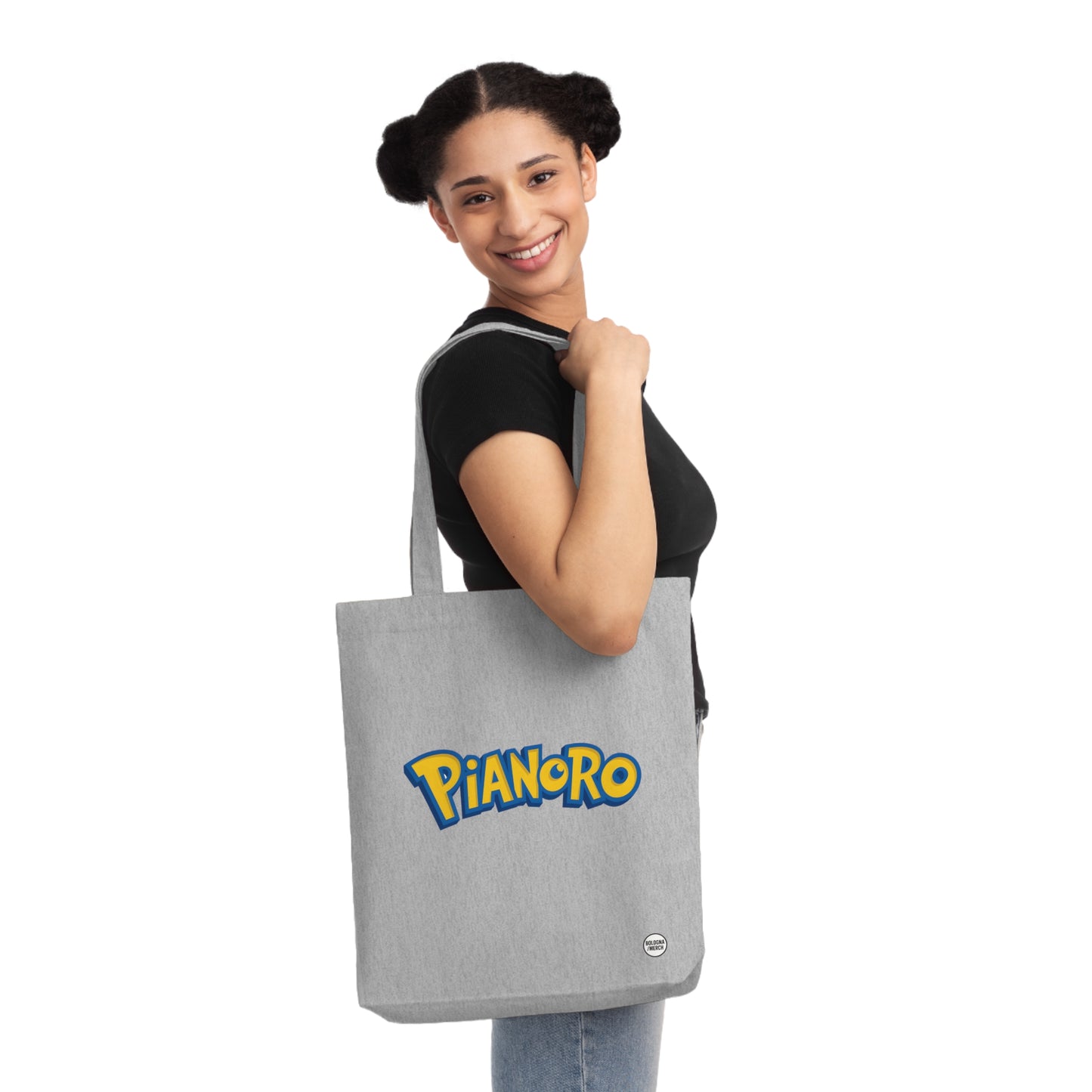 Tote Bag Pianoro – Borsa Shopper Divertente e Originale, Perfetta per la Spesa, la Spiaggia o come Idea Regalo