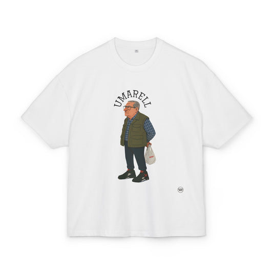 Maglietta Boxy “Umarell” – Unisex, Ultra Heavy Cotton