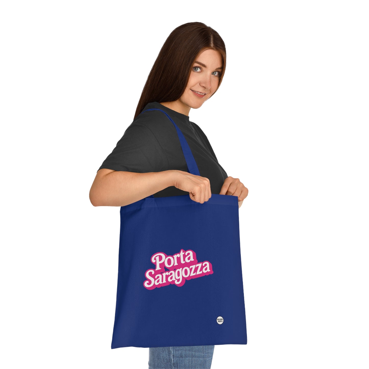 Porta Saragozza Cotton Tote Bag - Eco-Friendly Shopping Bag for Every Occasion