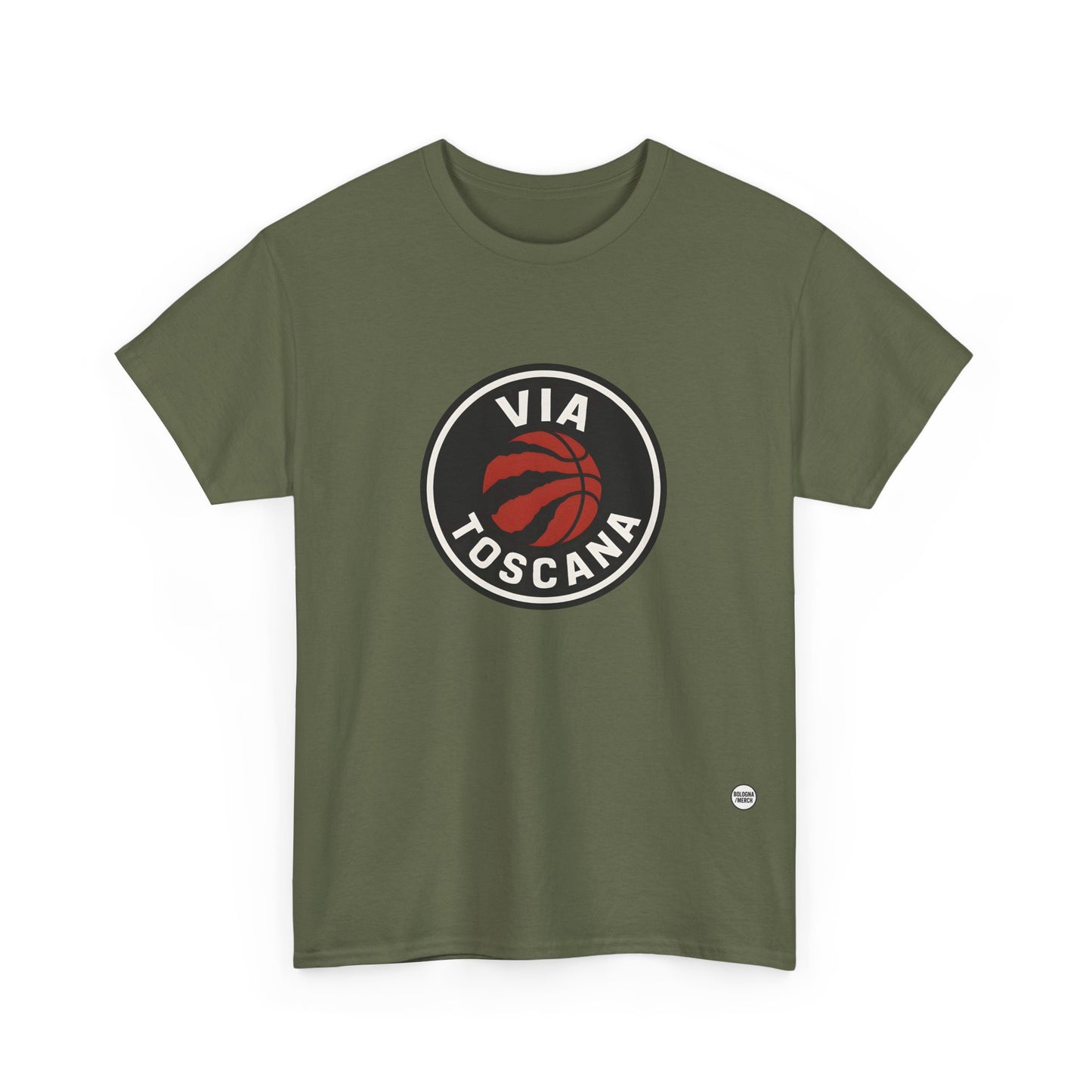 Via Toscana - Bologna - Unisex Heavy Cotton Tee