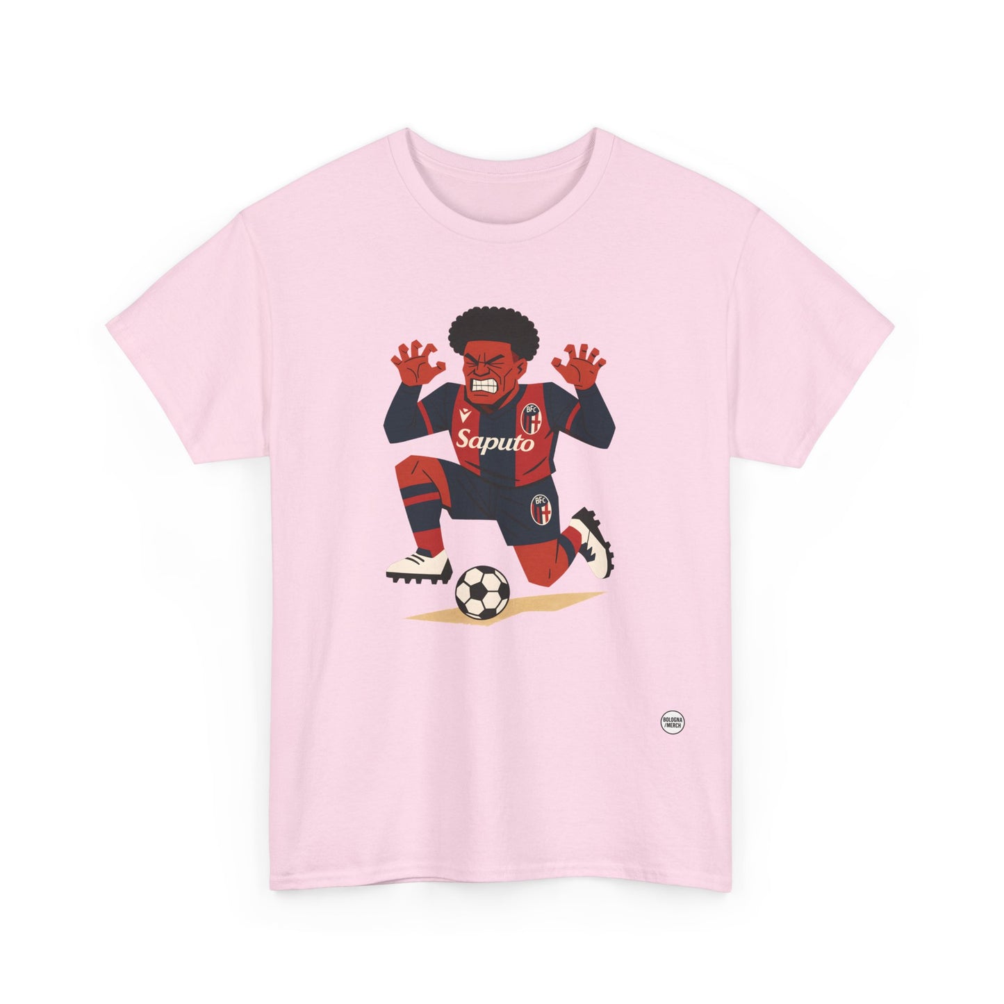 Dan Ndoye - Bologna - Unisex Heavy Cotton Tee - Swiss professional footballer