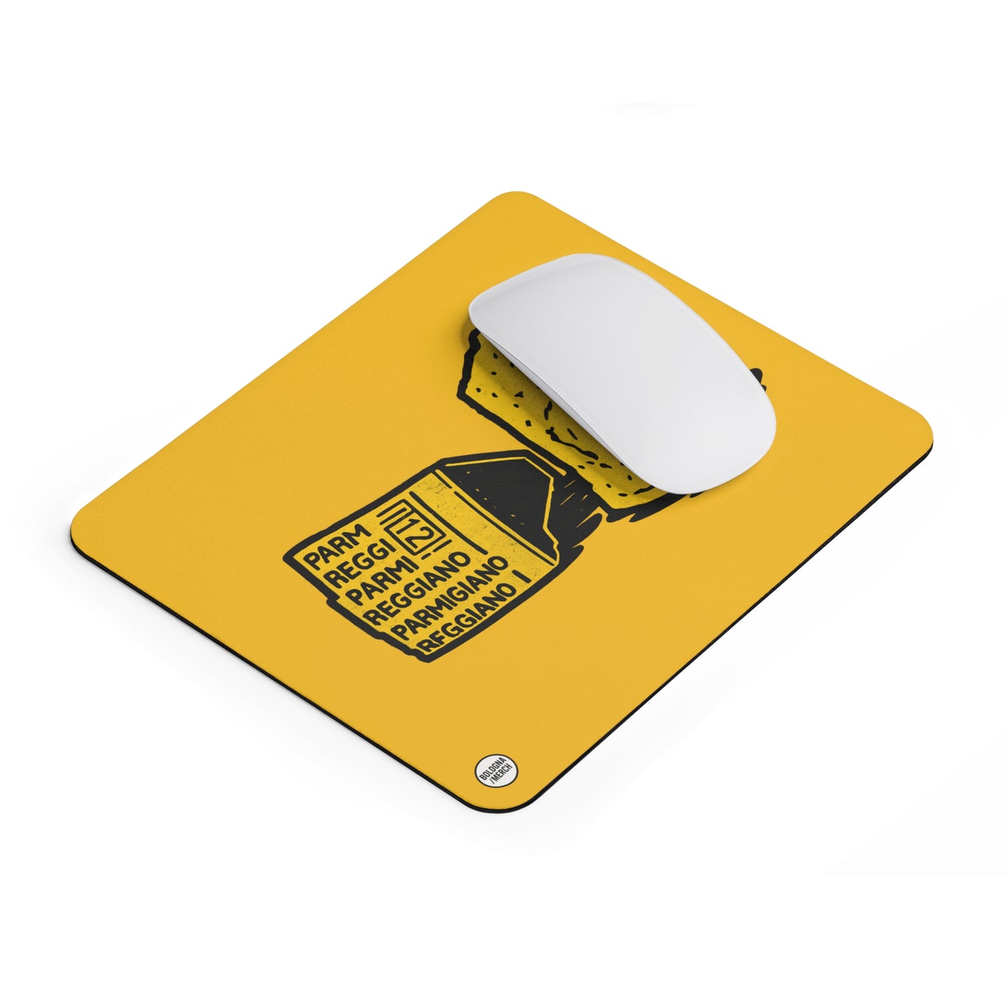 🧀 Mouse Pad “Parmigiano Reggiano” – Stile emiliano sulla tua scrivania