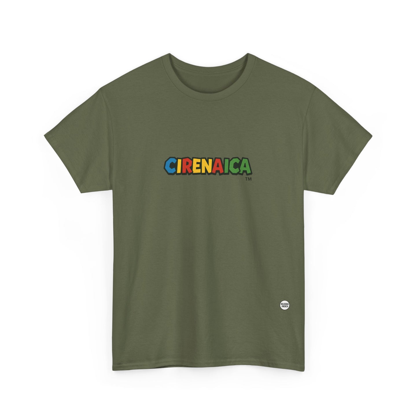 Cirenaica Unisex Heavy Cotton Tee - Casual Comfort for Everyday Wear