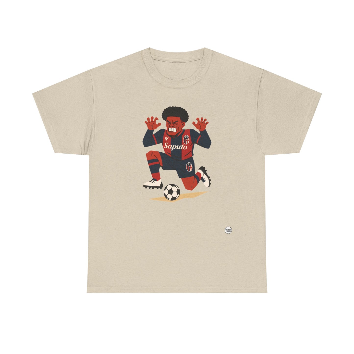 Dan Ndoye - Bologna - Unisex Heavy Cotton Tee - Swiss professional footballer