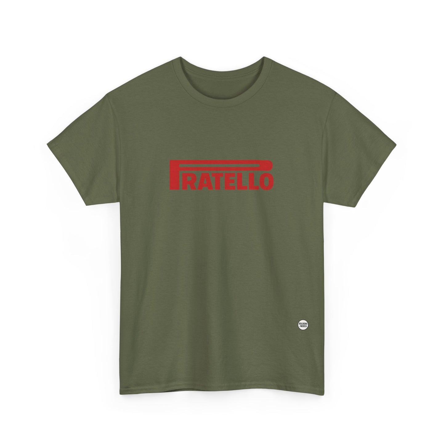 Pratello Unisex Heavy Cotton Tee - Casual Comfort for Everyday Wear
