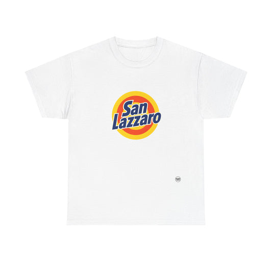 San Lazzaro Maglietta Unisex in Cotone Pesante - Abbigliamento Casual e Spiritoso
