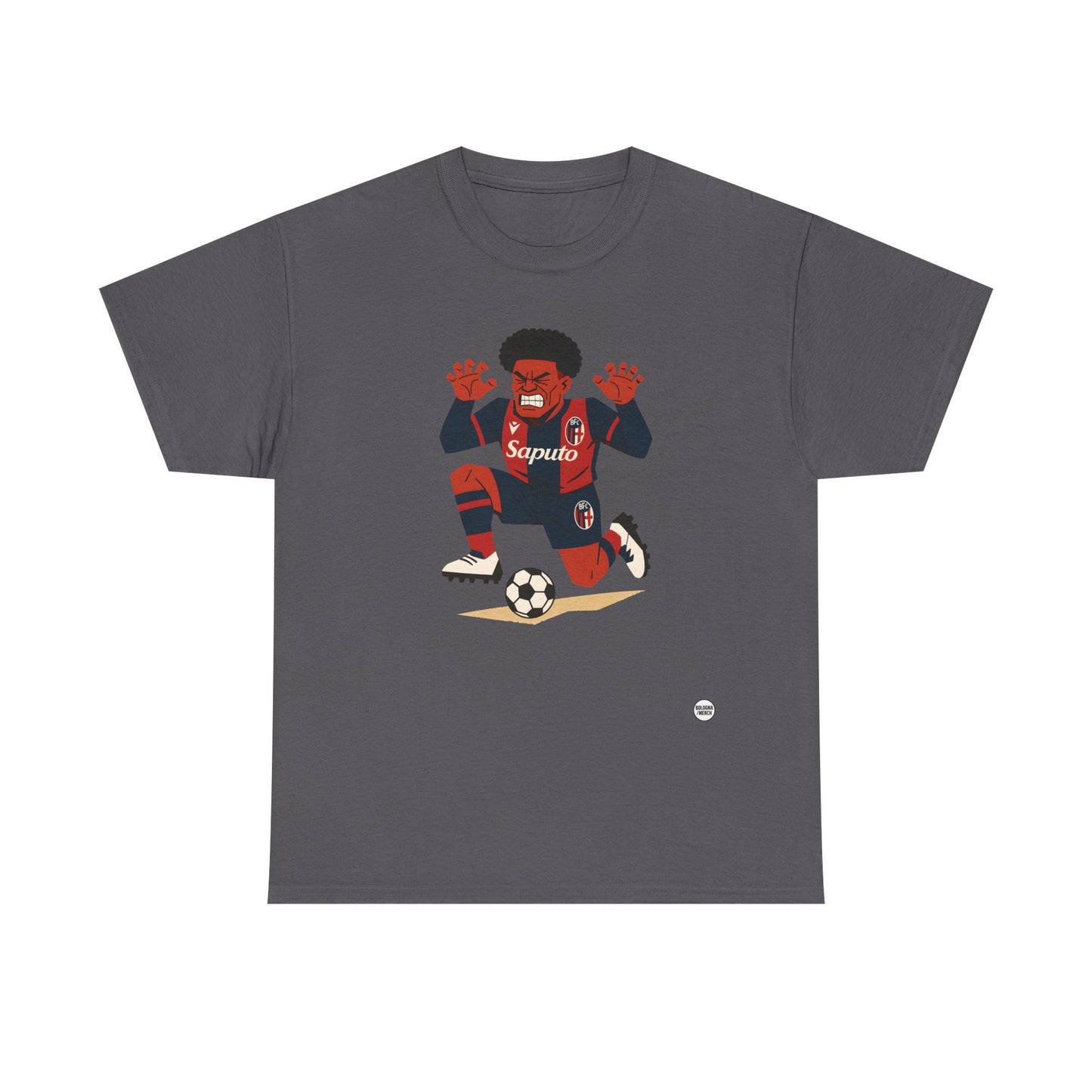 Dan Ndoye - Bologna - Unisex Heavy Cotton Tee - Swiss professional footballer