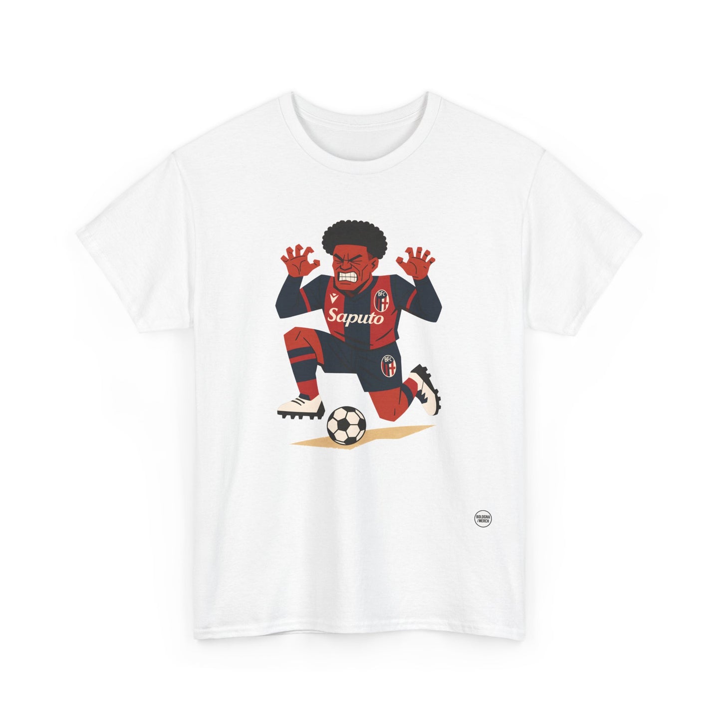 Dan Ndoye - Bologna - Unisex Heavy Cotton Tee - Swiss professional footballer
