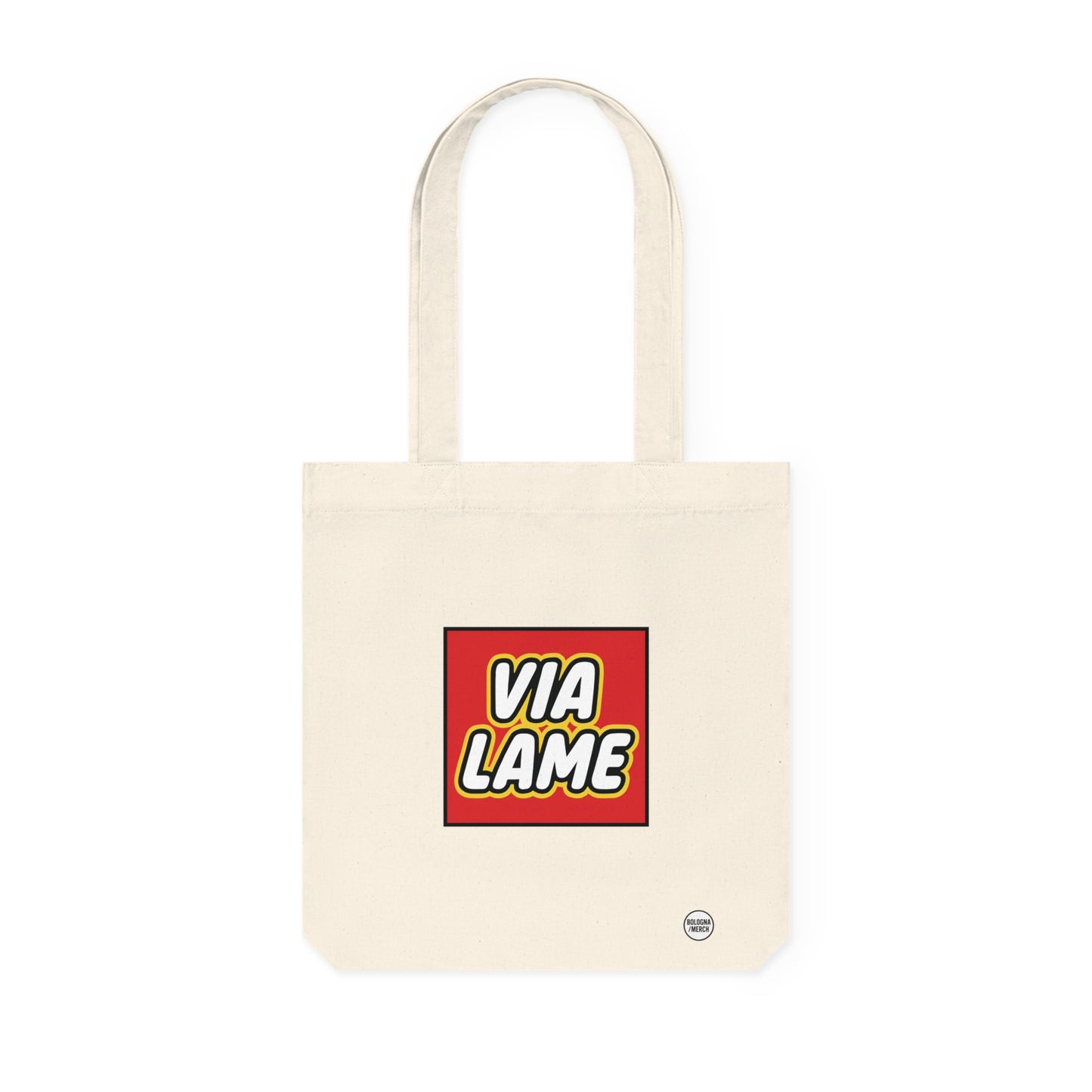 Funny Via Lame Shopping Bag, Beach Tote, Novelty Gift for Friends, Great for Shopping