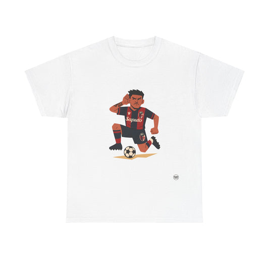 Santi Castro Maglietta Unisex in Cotone Pesante - Abbigliamento Casual e Stiloso per i Tifosi del Bologna FC