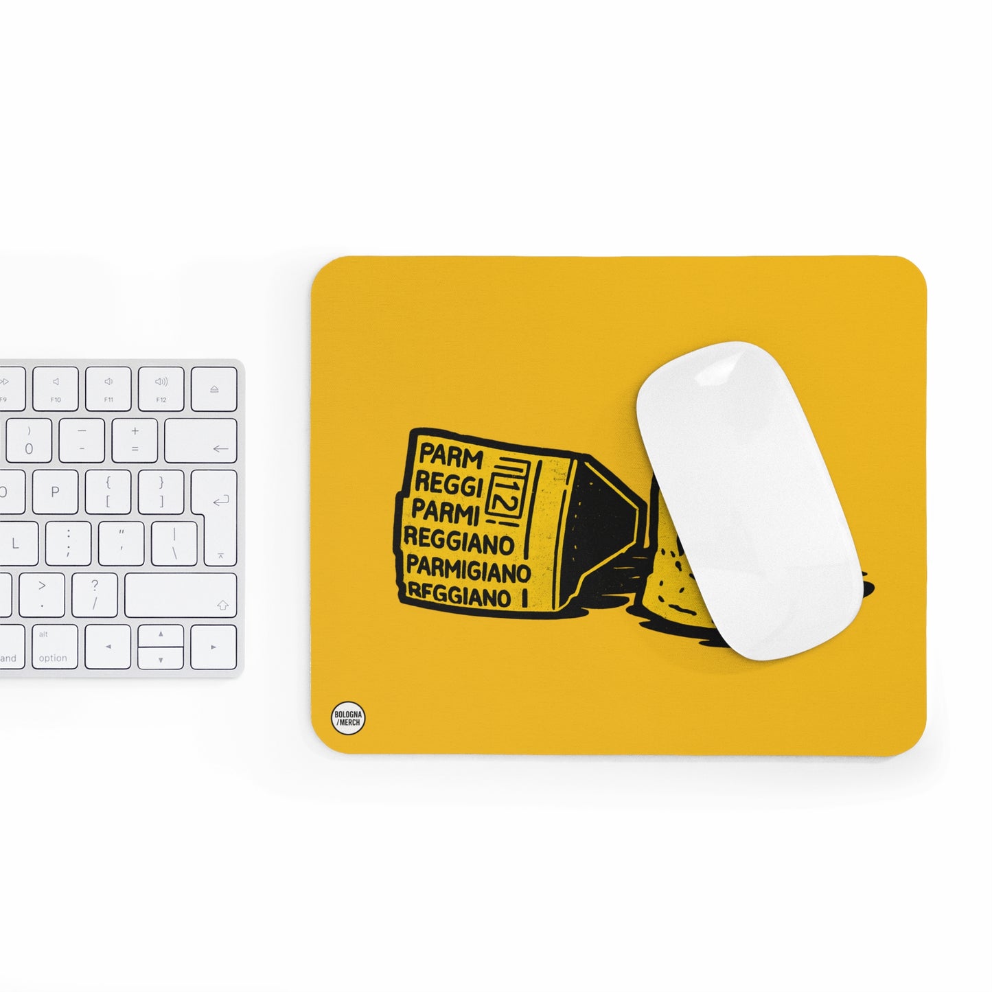 🧀 Mouse Pad “Parmigiano Reggiano” – Stile emiliano sulla tua scrivania