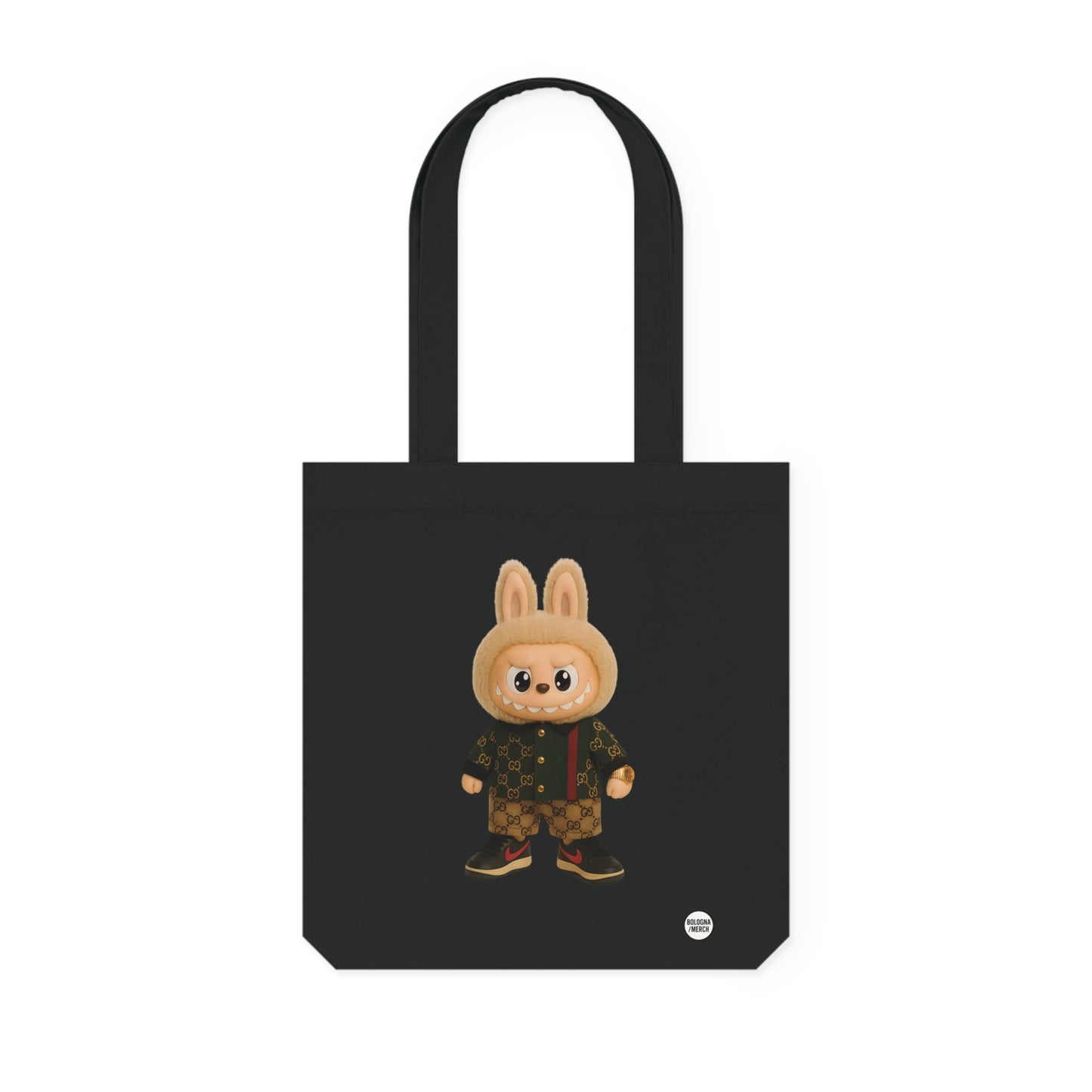 Tote Bag Labubu – Borsa Shopper Divertente e Originale, Perfetta per la Spesa, la Spiaggia o come Idea Regalo