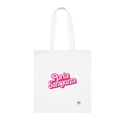 Porta Saragozza Cotton Tote Bag - Eco-Friendly Shopping Bag for Every Occasion