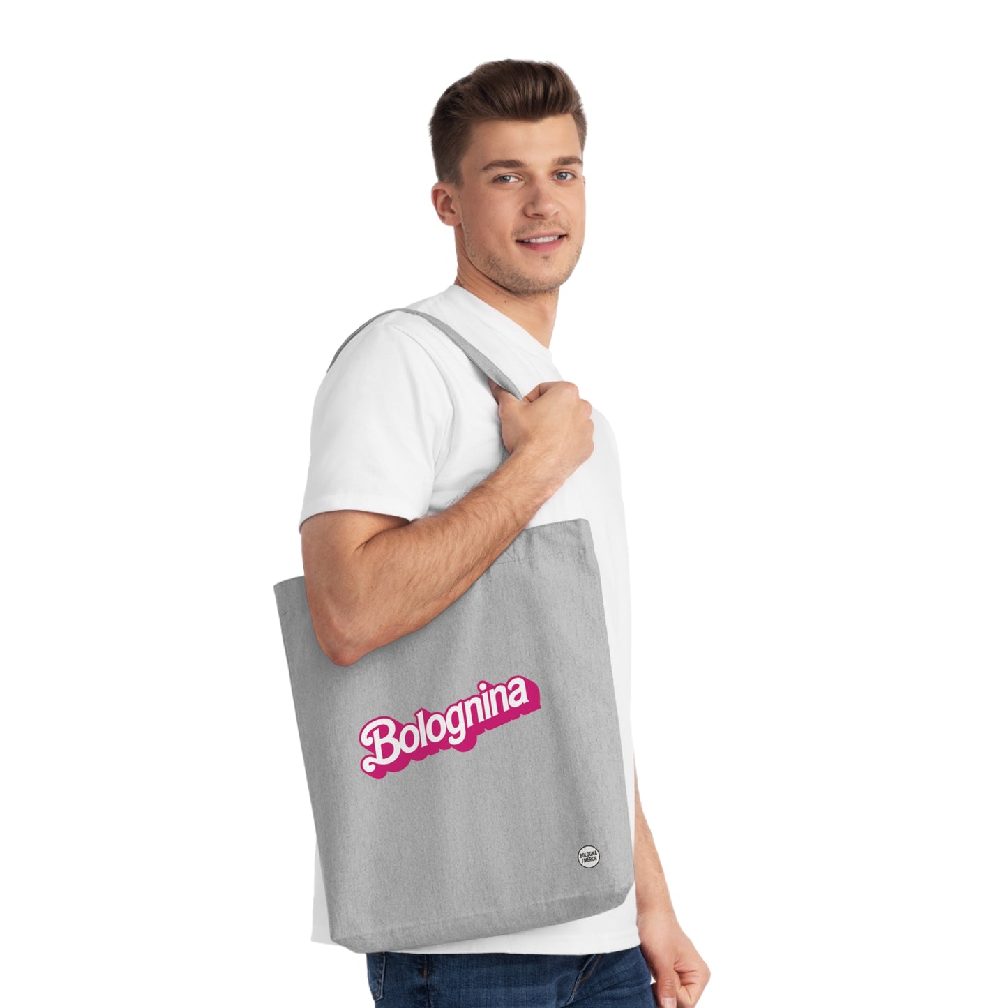 Tote Bag Bolognina – Borsa Shopper Divertente e Originale, Perfetta per la Spesa, la Spiaggia o come Idea Regalo
