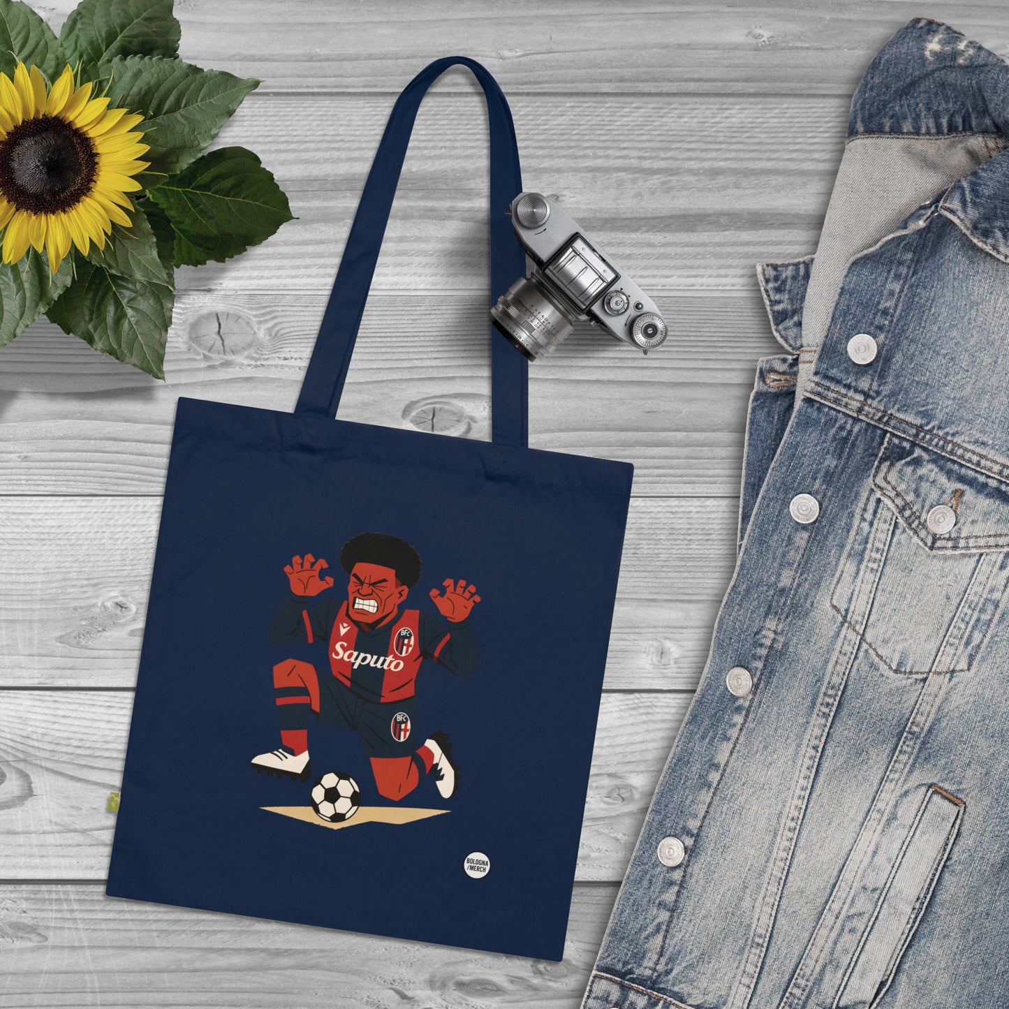 Organic Cotton Tote Bag - Dan Ndoye - Eco-Friendly Shopping Bag